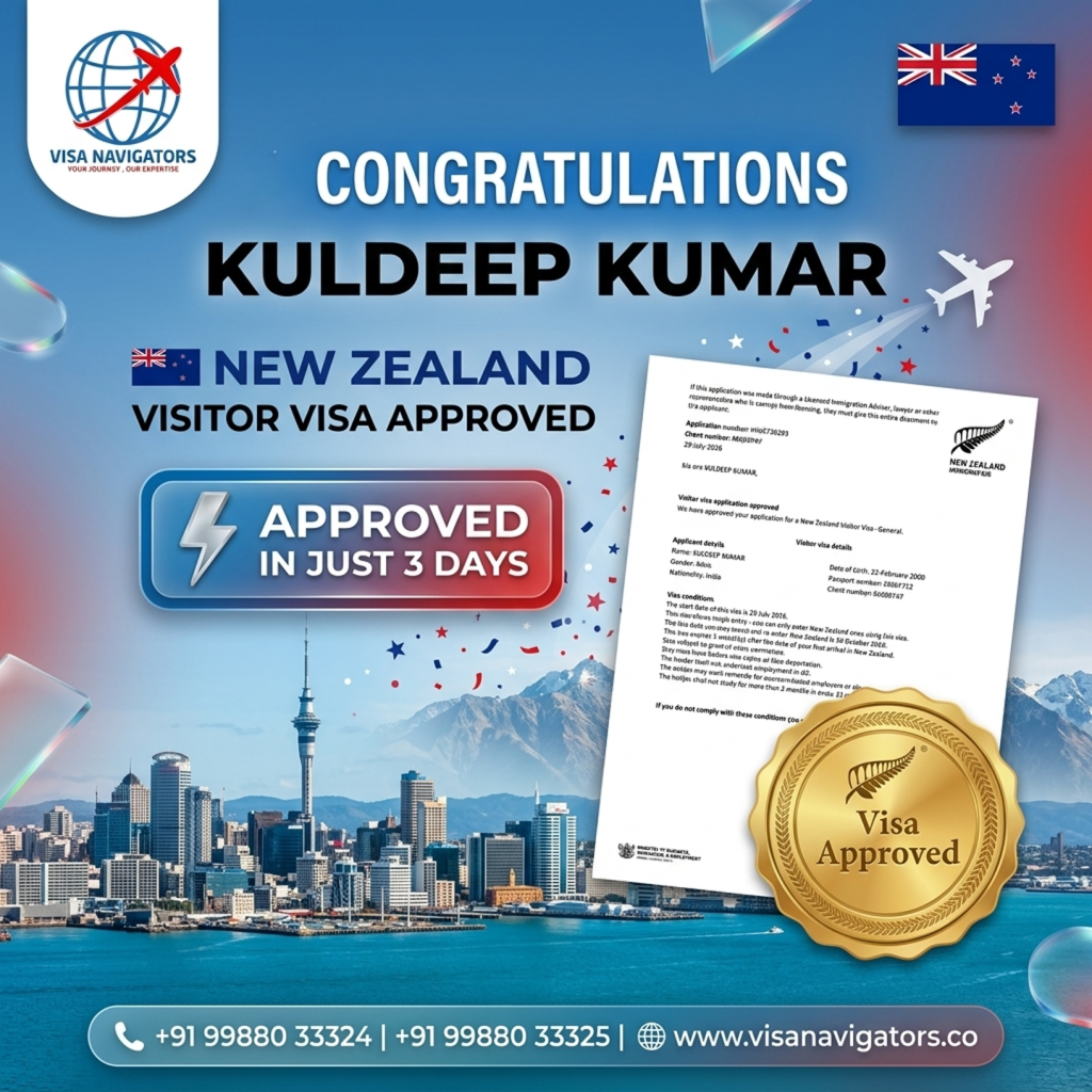 Cyprus to New Zealand Visitor Visa Approved in Just 3 Days